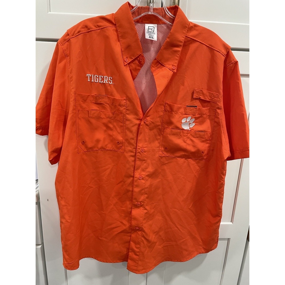 Columbia Sportswear Clemson Tigers Shirt Men's L AK115